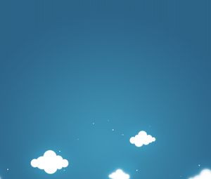Preview wallpaper sky, minimalism, clouds