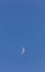 Preview wallpaper sky, moon, dusk, evening