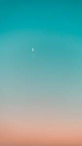 Preview wallpaper sky, moon, minimalism, gradient