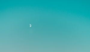 Preview wallpaper sky, moon, minimalism, gradient