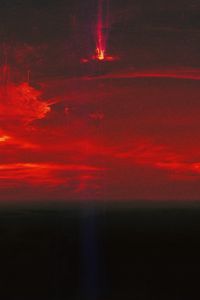 Preview wallpaper sky, red, flash, horizon, dark