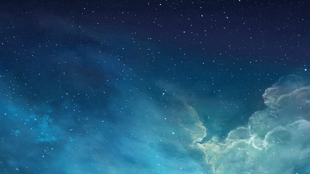 Wallpaper sky, stars, clouds, abstract
