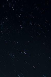 Preview wallpaper sky, stars, long exposure, night