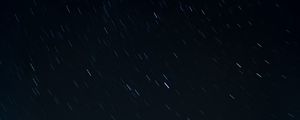 Preview wallpaper sky, stars, long exposure, night