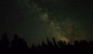 Preview wallpaper sky, stars, night