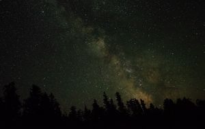 Preview wallpaper sky, stars, night