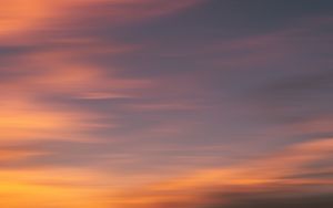 Preview wallpaper sky, sunset, clouds, gradient