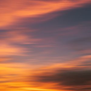 Preview wallpaper sky, sunset, clouds, gradient