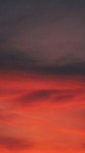 Preview wallpaper sky, sunset, clouds, gradient, pink