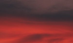 Preview wallpaper sky, sunset, clouds, gradient, pink