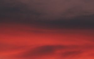 Preview wallpaper sky, sunset, clouds, gradient, pink