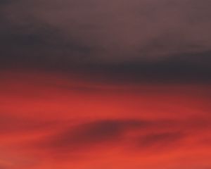 Preview wallpaper sky, sunset, clouds, gradient, pink