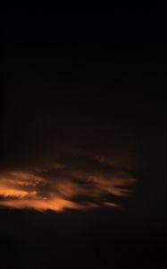 Preview wallpaper sky, sunset, clouds, dark