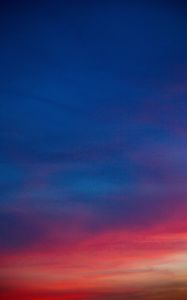 Preview wallpaper sky, sunset, clouds, beautiful, evening