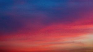 Preview wallpaper sky, sunset, clouds, beautiful, evening