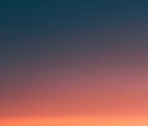 Preview wallpaper sky, sunset, gradient, abstraction