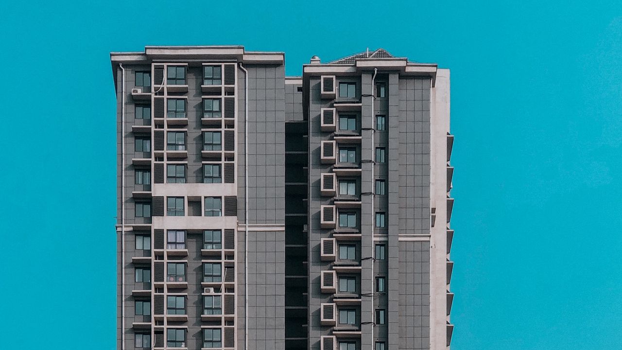 Wallpaper skyscraper, apartments, building, architecture
