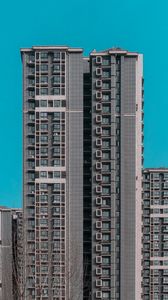 Preview wallpaper skyscraper, apartments, building, architecture