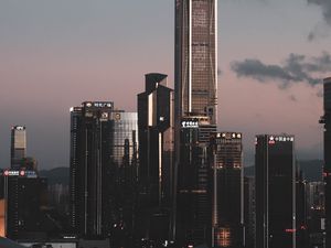 Preview wallpaper skyscraper, architecture, buildings, city