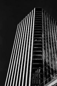 Preview wallpaper skyscraper, building, architecture, dark, bw