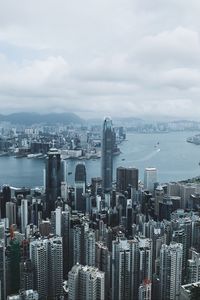 Preview wallpaper skyscraper, building, city, architecture, coast
