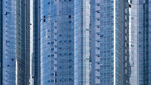 Preview wallpaper skyscraper, building, facade, architecture, modern