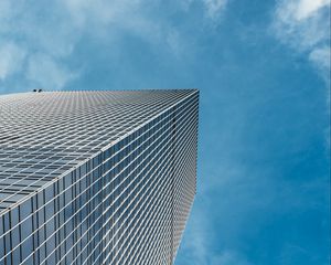 Preview wallpaper skyscraper, building, facade, sky