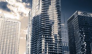 Preview wallpaper skyscraper, buildings, architecture, city, sky