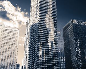 Preview wallpaper skyscraper, buildings, architecture, city, sky