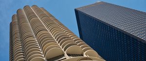 Preview wallpaper skyscraper, buildings, architecture, windows, sky