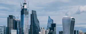 Preview wallpaper skyscraper, construction, buildings, architecture, city