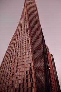 Preview wallpaper skyscraper, tower, building, architecture, brown