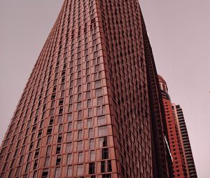 Preview wallpaper skyscraper, tower, building, architecture, brown