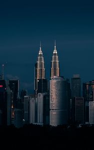 Preview wallpaper skyscrapers, architecture, buildings, city, tower