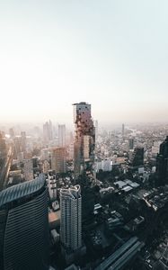 Preview wallpaper skyscrapers, buildings, architecture, modern, urban, tower, mirror