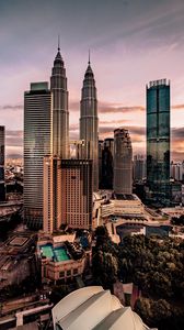 Preview wallpaper skyscrapers, buildings, architecture, towers