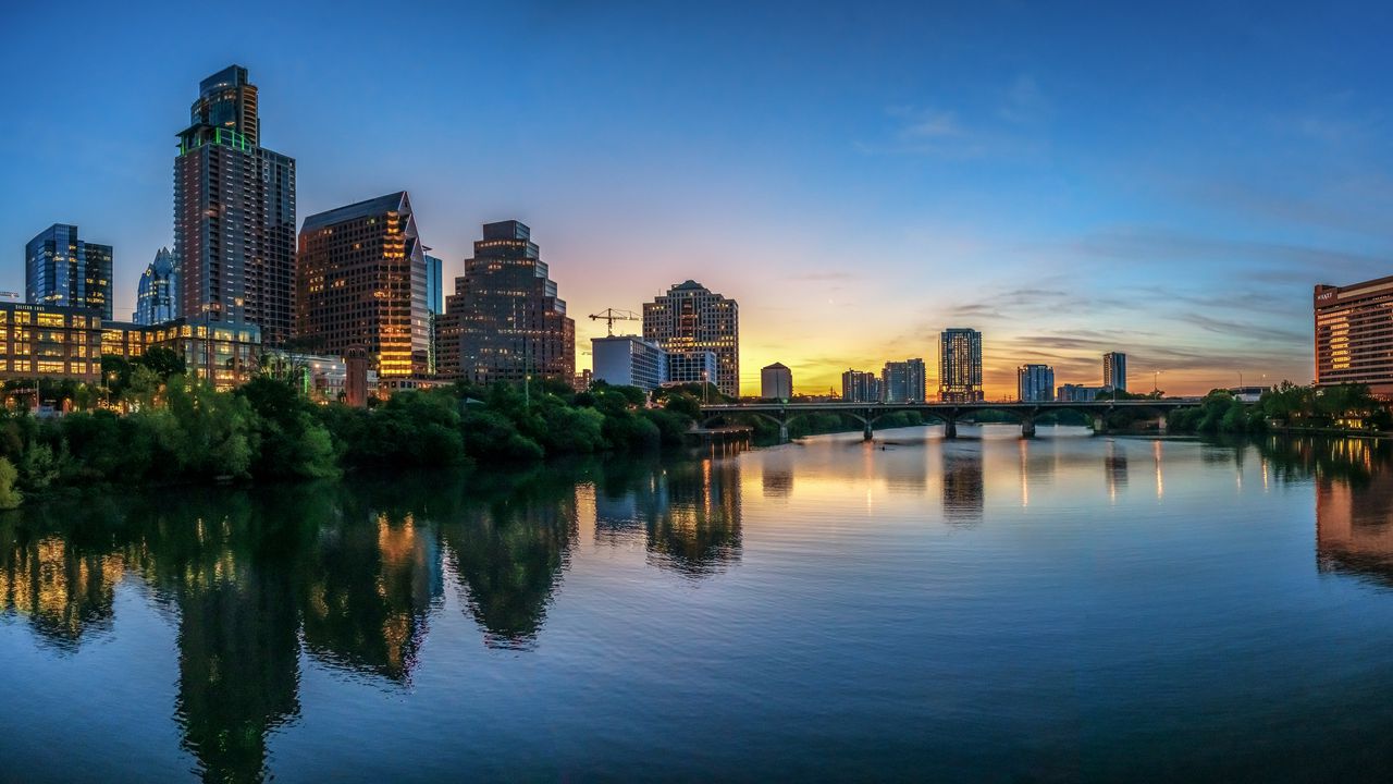 Wallpaper skyscrapers, buildings, architecture, towers, reflection hd ...