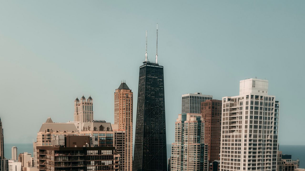 Wallpaper skyscrapers, buildings, architecture, towers, city