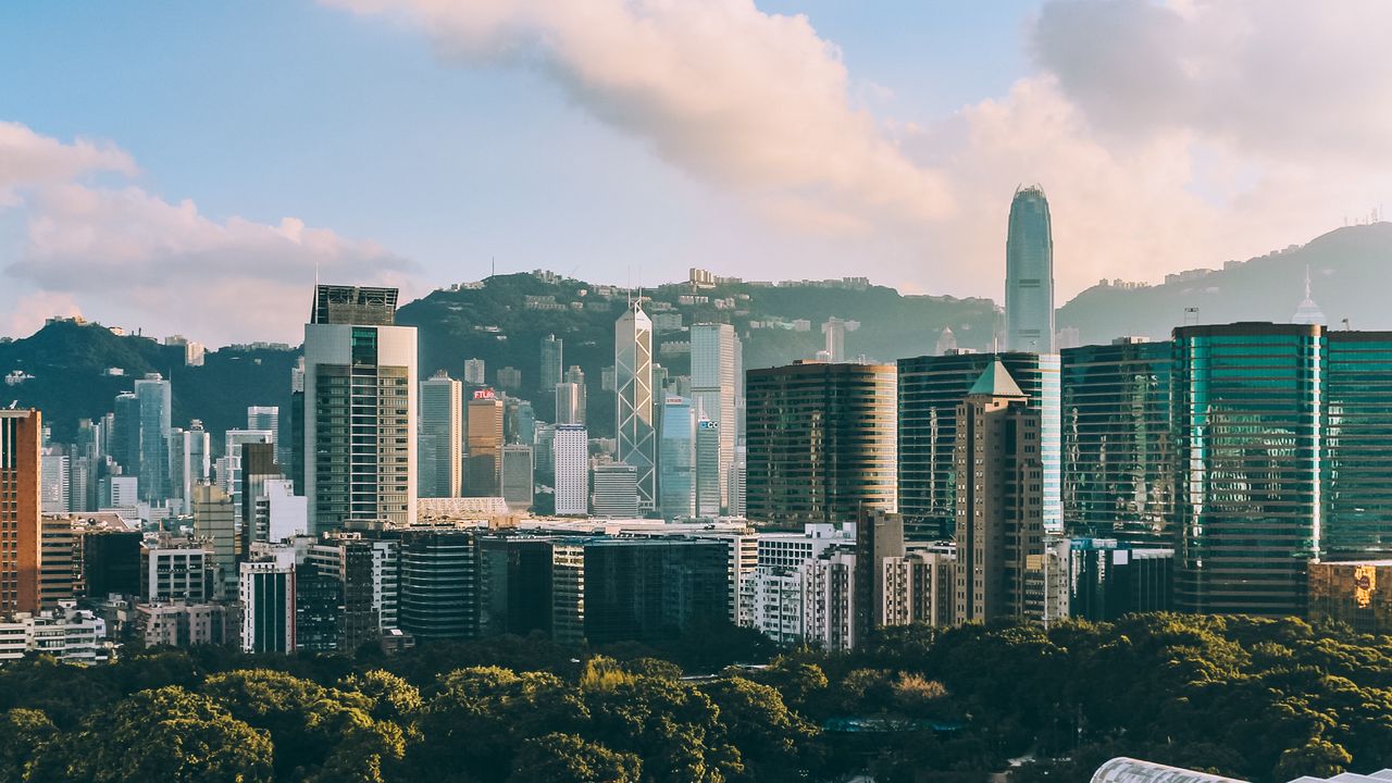 Wallpaper skyscrapers, buildings, city, cityscape