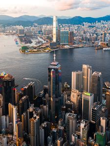 Preview wallpaper skyscrapers, buildings, city, modern