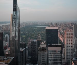 Preview wallpaper skyscrapers, buildings, city, apartments