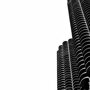 Preview wallpaper skyscrapers, bw, minimalism, buildings