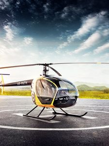 Preview wallpaper sl-230, scout, helicopter, rise