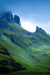 Preview wallpaper slope, grass, landscape, nature