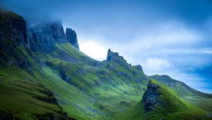Preview wallpaper slope, grass, landscape, nature