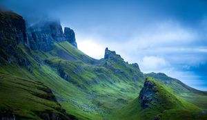 Preview wallpaper slope, grass, landscape, nature