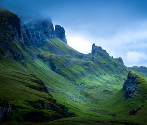 Preview wallpaper slope, grass, landscape, nature