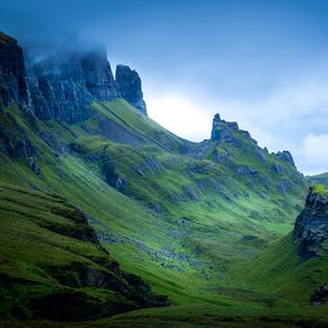 Preview wallpaper slope, grass, landscape, nature