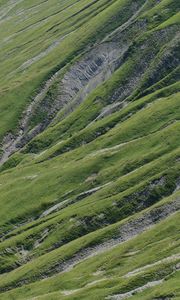 Preview wallpaper slope, grass, nature, relief, landscape