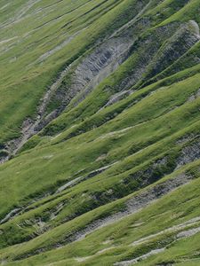 Preview wallpaper slope, grass, nature, relief, landscape